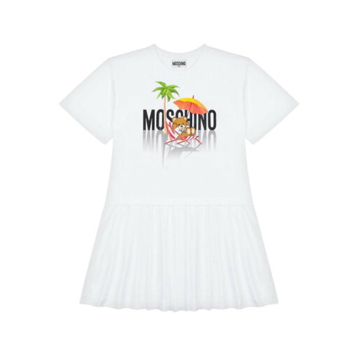 モスキーノ MOSCHINO Dress HDV0G7LAA4210101 Women ワンピース・ドレス・オールインワン White 8year 12year 10year 【送料無料・関税込】 モスキーノ MOSCHINO Dress HDV0G7LAA4210101 Women ワンピース・ドレス・オールインワン White 8year 12year 10year 【送料無料・関税込】