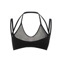 ジ・アティコ THE ATTICO Black nylon zane top 236WCT201RY02100 Women タンクトップ・キャミソール Blac...