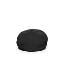 【楽天スーパーセール 最大75%OFF+P2倍】Dolce & Gabbana ドルチェガッバーナ メンズ 帽子 GH587AFU4JBN0000 Linen Cap Black 59 58 【送料無料・関税込】
