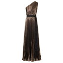 マックスマーラ Max Mara One-shoulder dress in lam? silk 2411221134600028001 Women ワンピース...