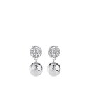 ジミー チュウ JIMMY CHOO Ring DBLSPHEREDBJSILVE Women ピアス・イヤリング Silver onesize 【送料無料・関...