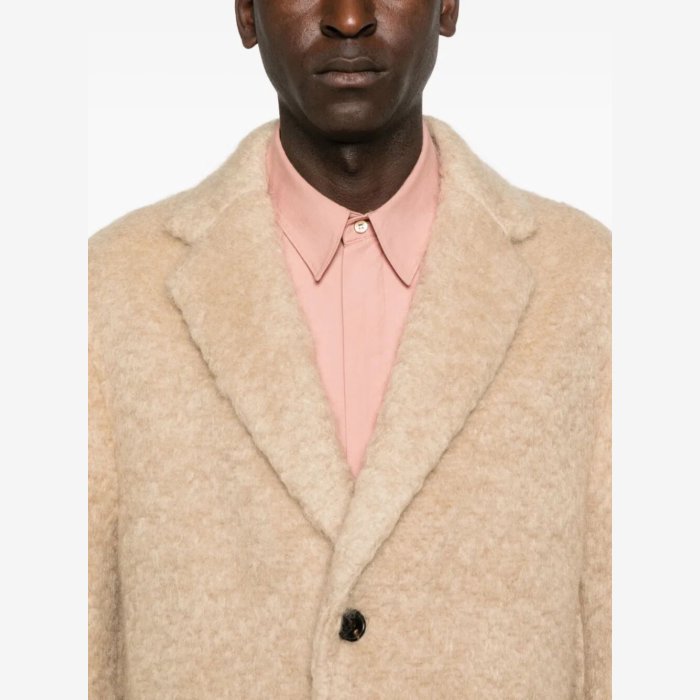 【楽天ブラックフライデー最大80%OFF+P2倍~】Dries Van Noten ドリスヴァンノッテン メンズ コート 0202322055103 RUSTIC COAT 103 BEIGE M L 【送料無料・関税込】