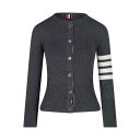 トム・ブラウン Thom Browne Cardigan FKC002A00011035 Women ニット・セーター・カーディガン Grey 44 40 【送...