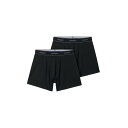 カーハート Carhartt WIP BI-PACK BOXER I029375933XX Men アンダーウェア BLACK M S L 【送料無料・関税込】