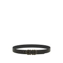 フェラガモ FERRAGAMO REVERSIBLE AND ADJUSTABLE DOUBLE GANCINI BELT 6704600786992NERO ...