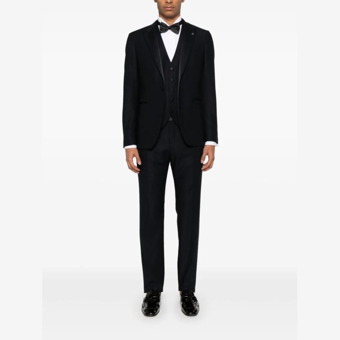 タリアトーレ TAGLIATORE Suit And Gilet EFBR15A01LIS060097U25E178 Men スーツ・ジャケット Blue 54 52 【送料無料・関税込】