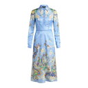 エトロ ETRO Viscose And Silk Satin Midi Shirtdress WRHA030199SPD86X0886 Women ワンピース...