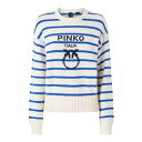 ピンコ PINKO Love Birds-Sweater Sweet 104679A2EVEEZ Women ニット・セーター・カーディガン White M S 【送料無料・関税込】