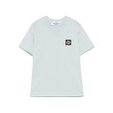 ストーンアイランド STONE ISLAND Stone Island T-shirts and Polos Light Blue K1S162100002S0047V0041 Men Tシャツ・カットソー Blue and green 10year 12year 14year 4year 6year 8year 【送料無料・関税込】
