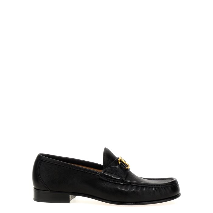 Valentino Garavani ヴァレンティノ メンズ ローファー Y2S0J68MIL0NO Valentino Garavani 'VLogo Signature' loafers Black IT40 IT41 IT42 IT43 IT44 IT45 IT46 40 41 42 43 44 45 46 【送料無料・関税込】