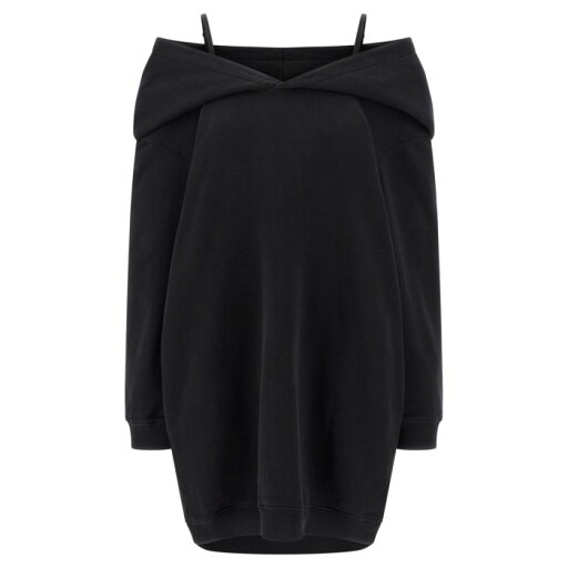 エムエムシックス MM6 Maison Margiela Off-shoulder hooded dress S52DD0074M25014900 Women ワンピース・ドレス・オールインワン Black M S XS 【送料無料・関税込】 エムエムシックス MM6 Maison Margiela Off-shoulder hooded dress S52DD0074M25014900 Women ワンピース・ドレス・オールインワン Black M S XS 【送料無料・関税込】