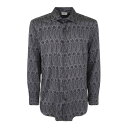 エトロ ETRO Roma shirt 1290858210003 Men シャツ・ブラウス Grey 39 【送料無料・関税込】