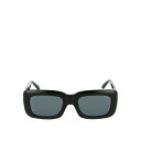 【楽天スーパーセール 最大75%OFF+P2倍】THE ATTICO ジ・アティコ レディース サングラス・アイウェア ATTICO3C1SUNC1 Marfa Sunglasses Black 52 【送料無料・関税込】