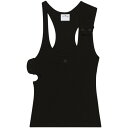 クレージュ Courr?ges Courreges Top Black 125JDE118JS01949999 Women タンクトップ・キャミソール Blac...