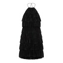 トムフォード TOM FORD Viscose Mini Dress ABJ804JEX120LB999 Women ワンピース・ドレス・オールインワン Bla...