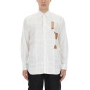 コムデギャルソン シャツ Comme Des Garcons SHIRT CUT OUT SHIRT FLB0492 Men シャツ・ブラウス WHITE S M 【送料無料・関税込】(4)