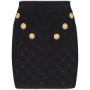 バルマン Balmain Balmain Skirts Black CF1LB004KF530PA Women スカート Blacks and greys 38 36 40 42 【送料無料・関税込】