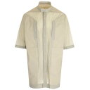 Rick Owens リック オウエンス メンズ シャツ・ブラウス RR01C4712 Oversized shirt with check pattern B...
