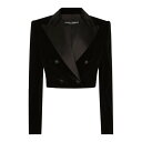 ドルチェガッバーナ Dolce & Gabbana Jacket F291WTFUVG7N0000 Women スーツ・ジャケット Black 40 【送料無料...