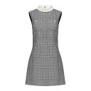 セルフ・ポートレイト self-portrait Prince Of Wales Mini Dress PF25016SBW Women ワンピース・ドレス・オ...