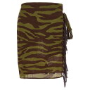 THE ATTICO ジ・アティコ レディース スイムウェア 250WCR00139997 Zebra print sarong Multicolor IT40...