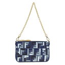 FENDI フェンディ レディース クラッチバッグ・ポーチ 8BS073AV1YF1LAZ 'Baguette' pouch Blue onesize 【送料無料・関税込】
