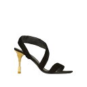 バルマン Balmain Court Shoes CN1UH958LCMK0PA Women サンダル Black 36 38 38.5 39 【送料無料・関税...