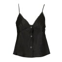 アレキサンダーワン alexanderwang Silk charmeuse camisole 1WC2251086001 Women タンクトップ・キャミソール Black 0 2 4 6 【送料無料・関税込】(4)