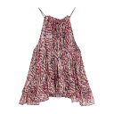イザベル マラン エトワール Isabel Marant ?toile Viscose top with all-over print HT0035FCB1J1...