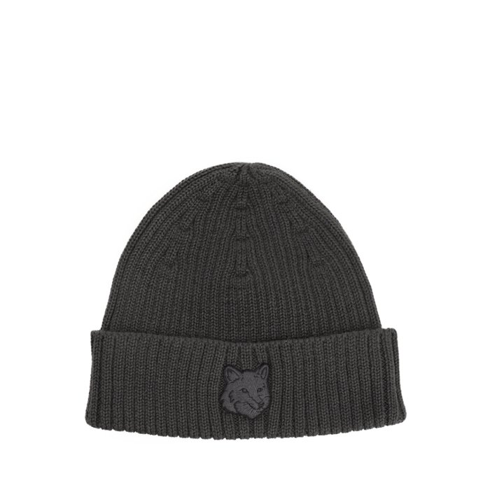 【楽天ブラックフライデー最大80%OFF+P2倍~】Maison Kitsune メゾン キツネ メンズ 帽子 MM06111KT1022P180 Wool h...