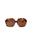 【楽天スーパーセール 最大75%OFF+P2倍】Max Mara マックスマーラ レディース サングラス・アイウェア MM005653E Emme12 Sunglasses Brown 57 【送料無料・関税込】