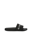 ジバンシィ GIVENCHY Logo slides BH301TH1DB001 Men サンダル White/Black IT39 IT40 IT41 IT4...