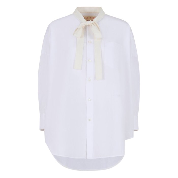 Marni マルニ レディース シャツ・ブラウス CAMA0653QSTCY6700W01 Marni Shirts 40 42 【送料無料・関税込】のサムネイル