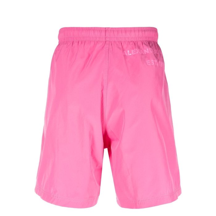 Alexander McQUEEN アレキサンダー・マックイーン メンズ スイムウェア 6600604419Q5872 Alexander McQueen Sea clothing Pink Light and natural S L M 【送料無料・関税込】