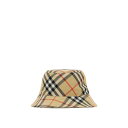 バーバリー Burberry Bucket cap 8100740 Women 帽子 Beige S L M 【送料無料・関税込】