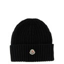 Moncler モンクレール レディース 帽子 K20933B00035M4281999 Wool and cashmere beanie Black ones...