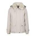 ウールリッチ WOOLRICH Arctic Short Parka CFWWOU1071FRUT37807404 Women コート・ダウン Beige M ...