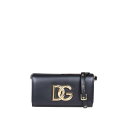 【楽天スーパーセール 最大75%OFF+P2倍】Dolce & Gabbana ドルチェガッバーナ レディース クラッチバッグ・ポーチ BB7082AW57680999 3.5 leather clutch Black onesize 【送料無料・関税込】