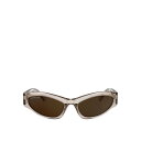 バレンシアガ Balenciaga Sunglasses BB0387S004 Women サングラス・アイウェア Beige 58 【送料無料・関税込】