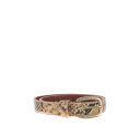 ゴールデングース Golden Goose Python effect leather belt GWA00135A00054615353 Women ベルト・...