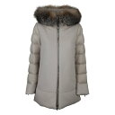ムーレー MooRER Fresia-le padded coat MODGI300007TEPA209U0105 Women コート・ダウン Grey 44 ...