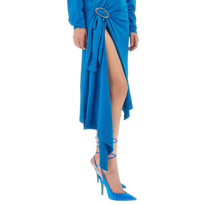 ジ・アティコ THE ATTICO ATWELL MIDI DRESS 237WCM81KWV001258 Women ワンピース・ドレス・オールインワン BLUE 40 42 【送料無料・関税込】