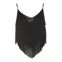 ピンコ PINKO Giappone top 100913A0K8Z99 Women タンクトップ・キャミソール Black 42 【送料無料・関税込】