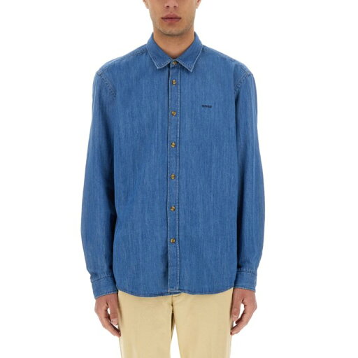 HUGO BOSS ヒューゴボス メンズ シャツ・ブラウス 50520279102614410 SHIRT "H-LIAM-KENT-E-C1-243" DENIM S XL L 【送料無料・関税込】 HUGO BOSS ヒューゴボス メンズ シャツ・ブラウス 50520279102614410 SHIRT "H-LIAM-KENT-E-C1-243" DENIM S XL L 【送料無料・関税込】