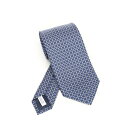 フェラガモ FERRAGAMO Vara Print Silk Tie 351260784261002 Men ネクタイ Blue IT0 【送料無料・関税込】