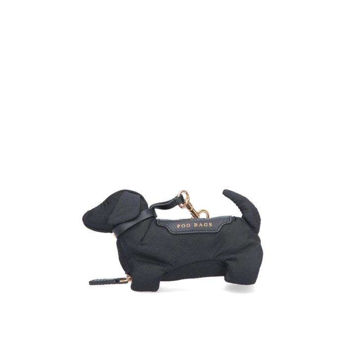 【楽天ブラックフライデー最大80%OFF+P2倍~】ANYA HINDMARCH アニヤ・ハインドマーチ レディース キーリング・キーケース 194730BLACK Charm Black onesize 【送料無料・関税込】