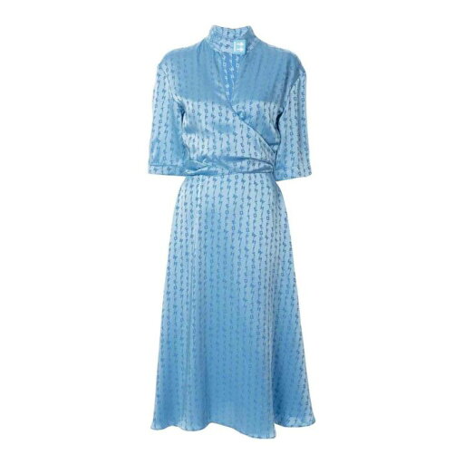 オフホワイト Off-White Viscose dress OWDB219R20C86068 Women ワンピース・ドレス・オールインワン Blue 40 【送料無料・関税込】 オフホワイト Off-White Viscose dress OWDB219R20C86068 Women ワンピース・ドレス・オールインワン Blue 40 【送料無料・関税込】