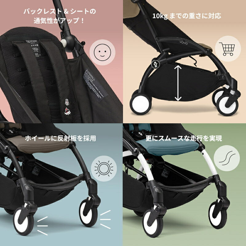【公式】15％OFF! ストッケ YOYO3 ヨーヨー3 yoyo フレーム ホワイト ベビーカー a型 b型 新生児 赤ちゃん ベビー お出かけ 出産準備 出産祝い メーカー保証 3年保証 3