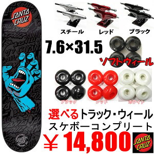 サンタクルーズ スケボーセット