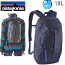 ●12月24日までポイント5倍●PATAGONIA パタゴニア リュック バッグ ATOM PACK 18L ネイビーブルー アトムパック NVYB バックパック・リュックサック【s1】